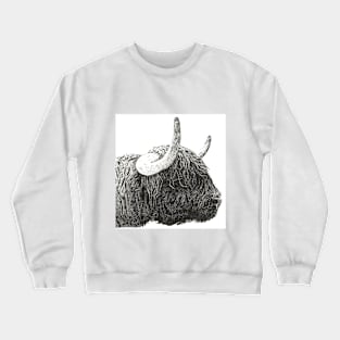 Hamish the highland cow Crewneck Sweatshirt